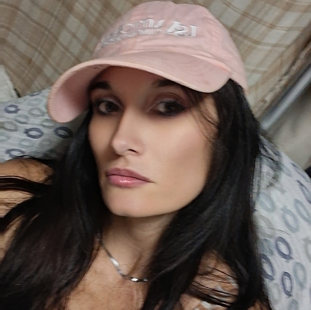 Pink Womens Baseball Cap